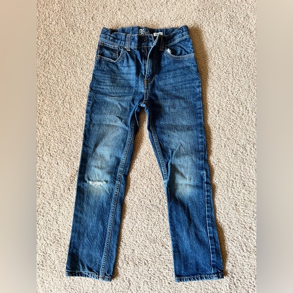 2 pairs boys size 7 jeans old Navy and Oshkosh - Picture 7 of 10